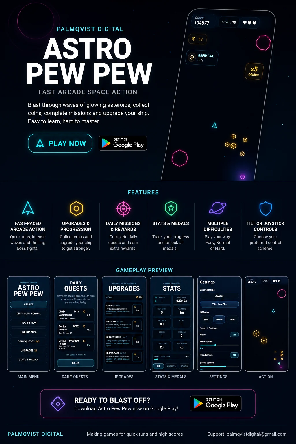 Astro Pew Pew promotional image